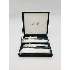 Silver Treasures by Godinger Santa Clause Cheese Butter Spread Knife Set of 4